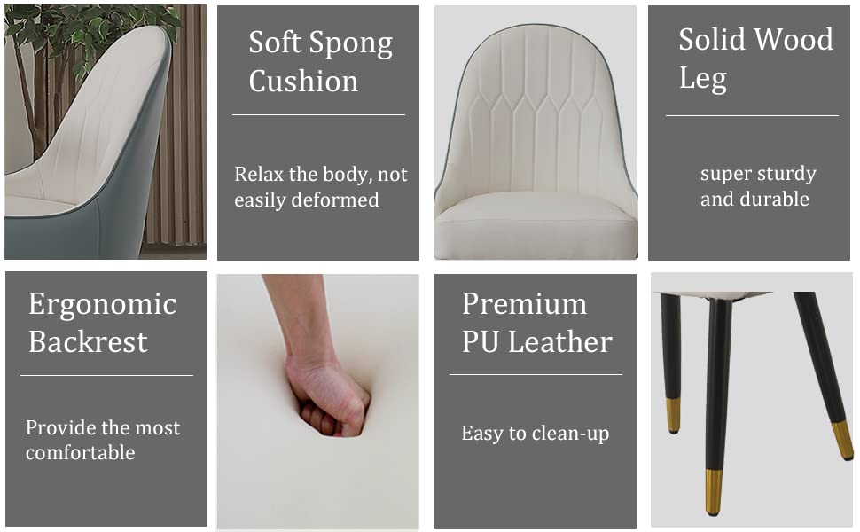 Runboll 59" Round Dining Table Set for 6 with Lazy Susan, Modern Dining Room Table Set with 6 Chairs and 31.5" Round Turntable, Sintered Stone 7 Pieces Dining Table Set