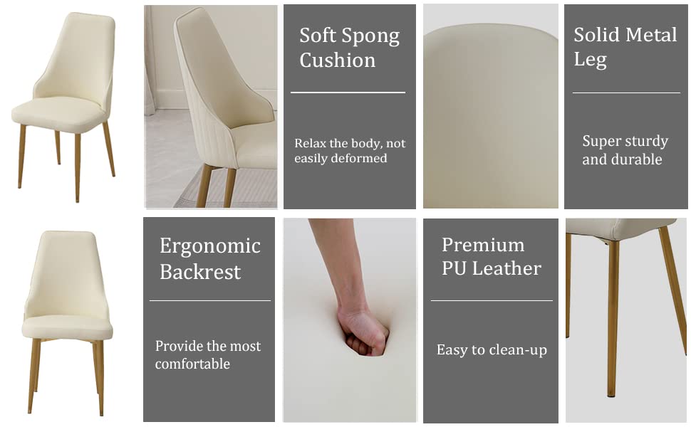 Runboll Round Dining Table Set for 6 with Lazy Susan 59" Modern Sintered Stone Kitchen Table with 31.5" Round Turntable and 6 PU Leather Chairs, 7-Piece Dining Table Set