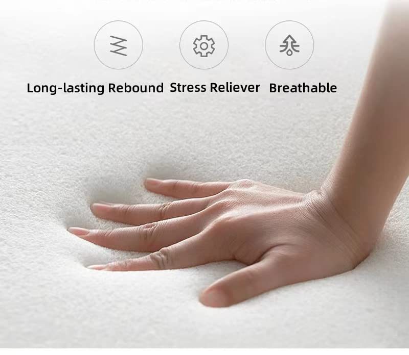 Wohh Round Marble Dining Table, Dining Table Faux Marble, Stone Top Dining Table Set for 6-8 (53 Table and 6 Chairs)