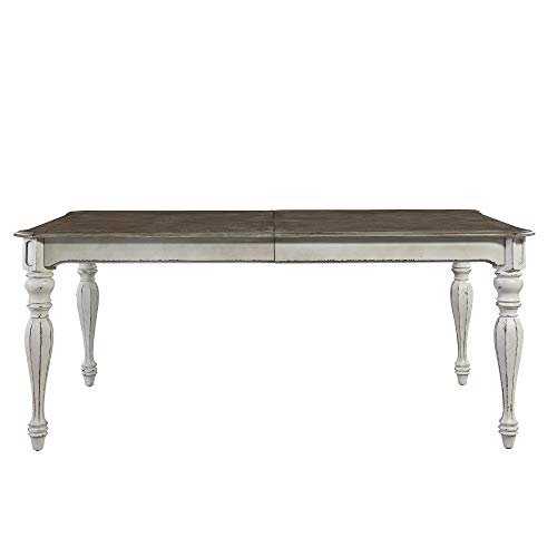 Liberty Furniture Industries Magnolia Manor 7 Piece Rectangular Table Set, W90 x D44 x H30, White