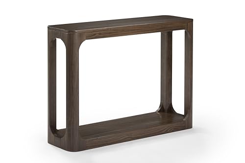 Forma Solid Wood Console Table - Walnut Finish