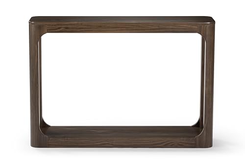 Forma Solid Wood Console Table - Walnut Finish
