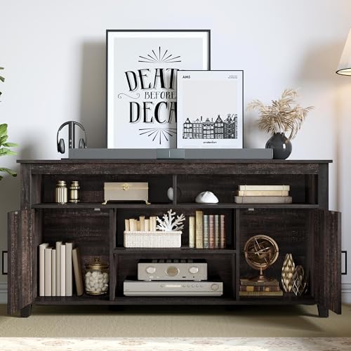 YITAHOME Farmhouse TV Stand for 65-Inch TVs