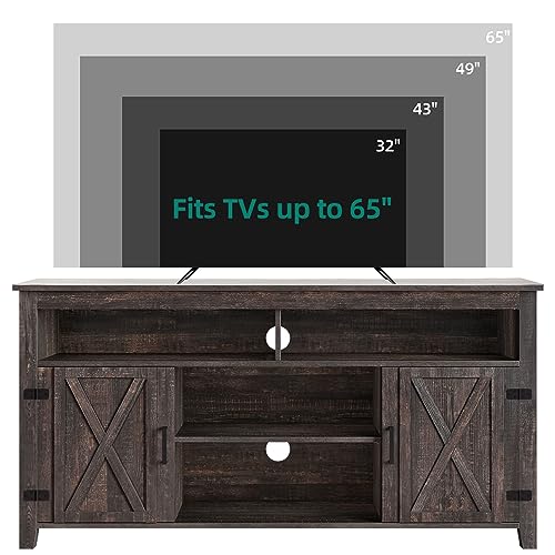 YITAHOME Farmhouse TV Stand for 65-Inch TVs