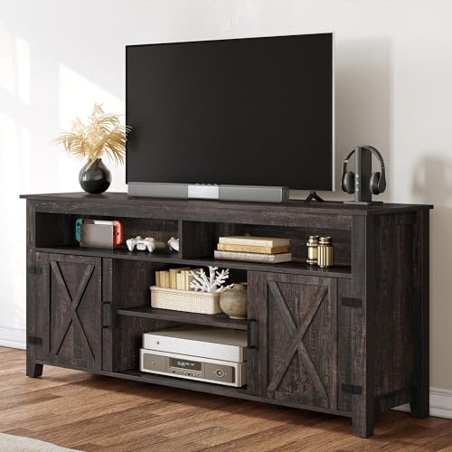 YITAHOME Farmhouse TV Stand for 65-Inch TVs