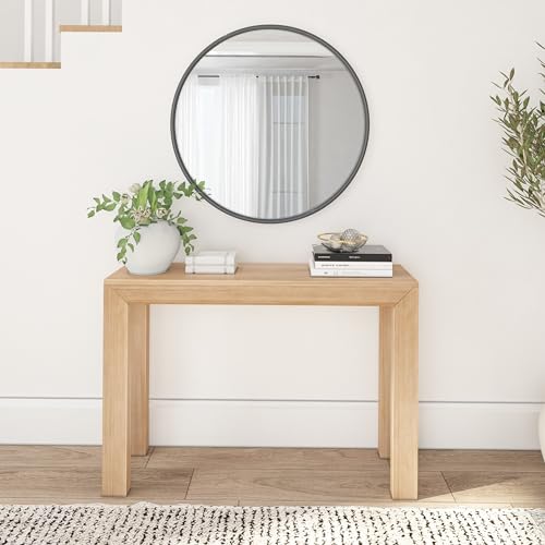 Modern Solid Wood Console Table - 46.25 Inch
