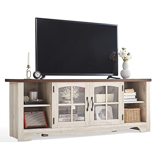Farmhouse TV Stand for 65 Inch TVs