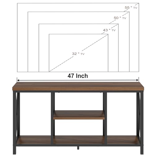 Rustic Modern TV Stand for 55-Inch TVs