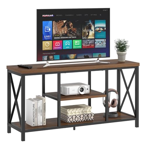 Rustic Modern TV Stand for 55-Inch TVs
