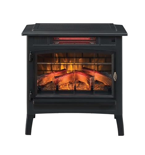 Electric Infrared Quartz Fireplace Stove with 3D Flame
