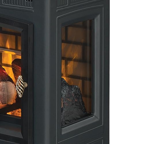Electric Infrared Quartz Fireplace Stove with 3D Flame