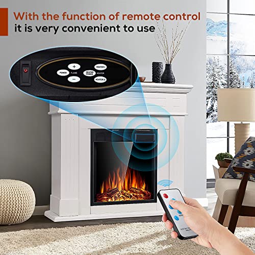 Electric Fireplace TV Stand with Remote Control