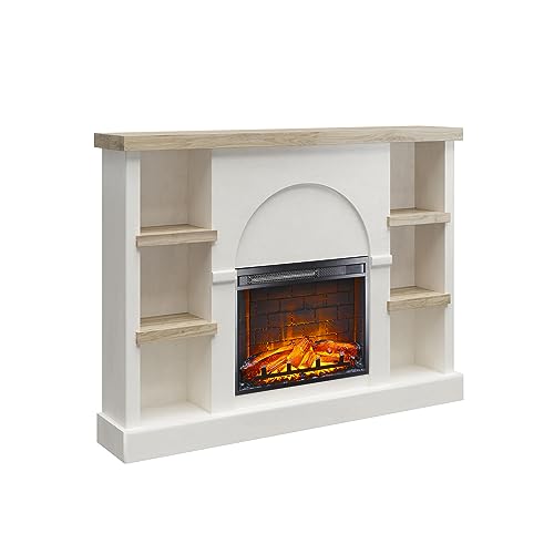 Mr. Kate 56" Electric Fireplace with Mantel and Remote