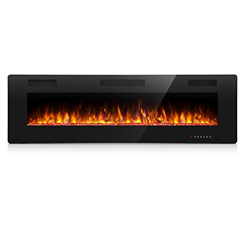 Antarctic Star 60" Electric Fireplace with Multicolor Flame