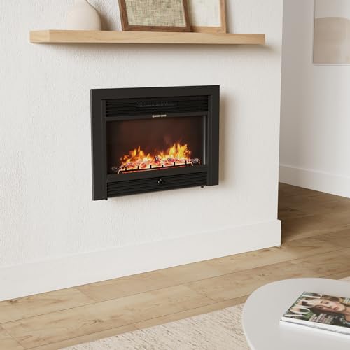 Giantex 28.5" Electric Fireplace Insert with Remote