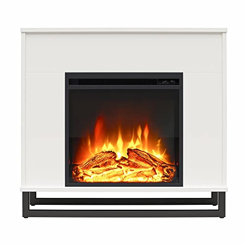 Ameriwood Home Ratcliff 32” Electric Fireplace Mantel
