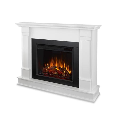 Silverton 48” Electric Fireplace with Mantel and Remote