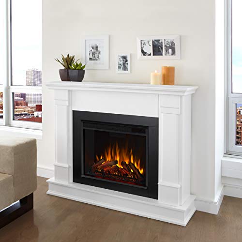 Silverton 48” Electric Fireplace with Mantel and Remote