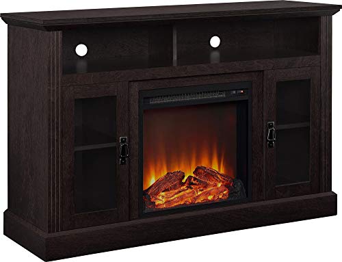 Chicago Fireplace TV Stand with Electric Heater