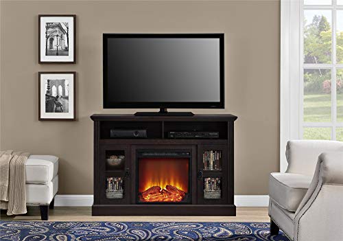 Chicago Fireplace TV Stand with Electric Heater
