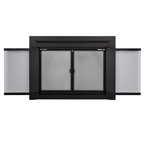 Carlisle Small Fireplace Glass Door by Pleasant Hearth
