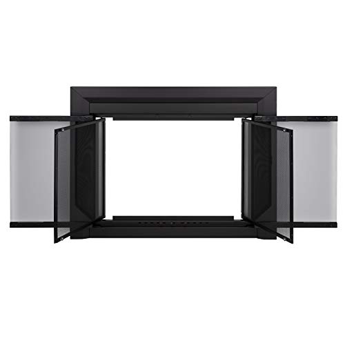 Carlisle Small Fireplace Glass Door by Pleasant Hearth