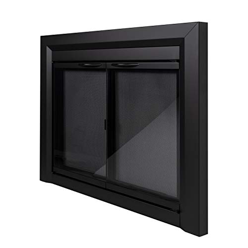 Carlisle Small Fireplace Glass Door by Pleasant Hearth