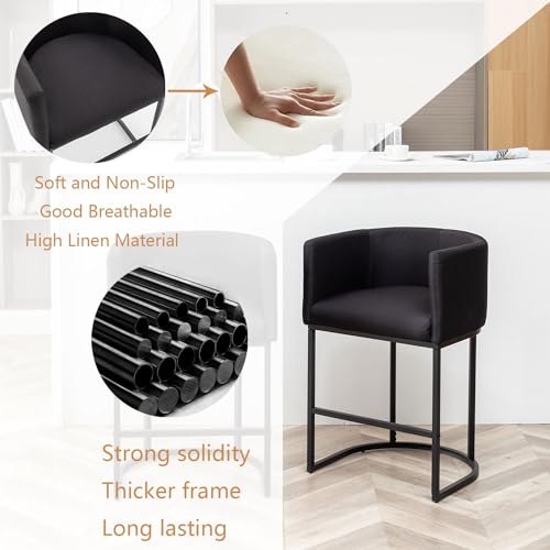 Modern Counter Height Bar Stools Set of 2