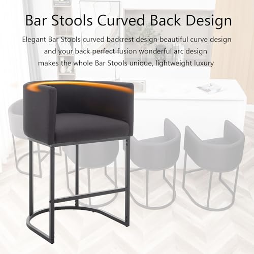 Modern Counter Height Bar Stools Set of 2