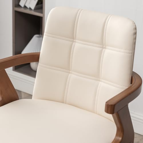 Modern Beige Swivel Bar Stools Set of 2