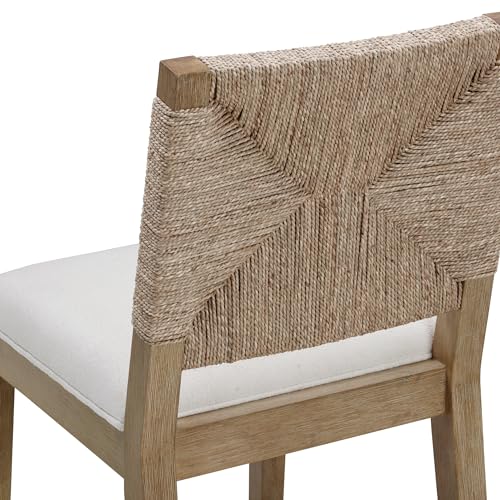 Bohemian Boucle Counter Height Bar Stool