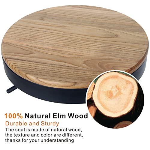 Vintage Adjustable Bar Stool Set of 2