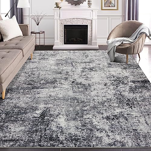 Large Soft Abstract Area Rug for Home Decor