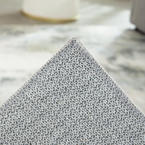 Colorful Modern Abstract 8x10 Washable Area Rug