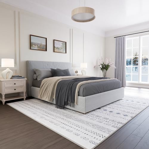 RELEANY Washable Geometric Area Rug