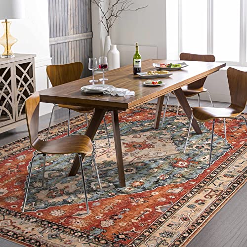 Lahome Boho Tribal Style Area Rug