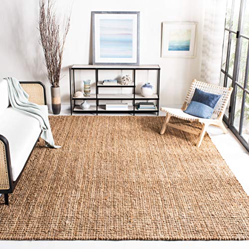 Handmade Natural Fiber Jute Area Rug - 8' x 10