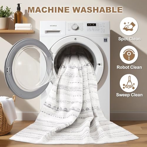 Boho Marokkanischer Teppich für Wohnzimmer und Schlafzimmer