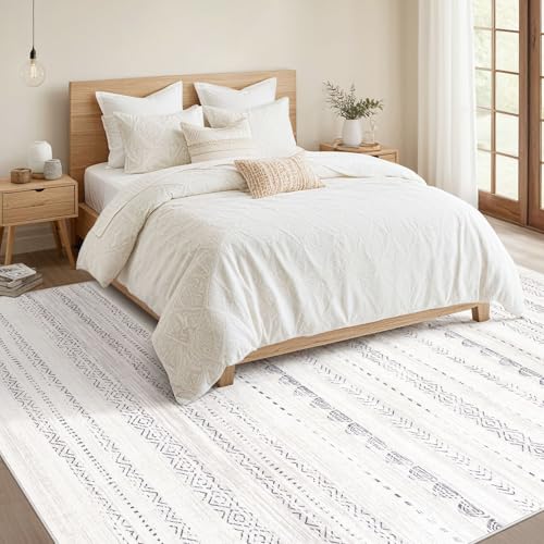 Boho Marokkanischer Teppich für Wohnzimmer und Schlafzimmer