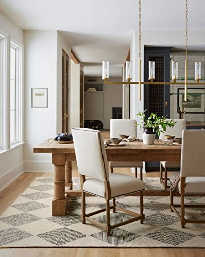 Loloi Francis Beige/Charcoal Area Rug 7'9" x 9'9