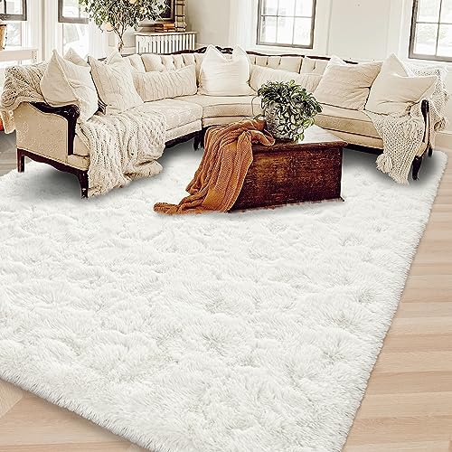 Ultra Soft Cream 8x10 Area Rug for Home