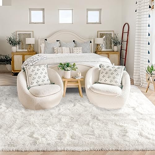Ultra Soft Cream 8x10 Area Rug for Home