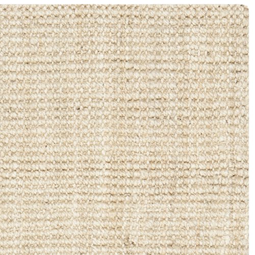 Hand Woven Ivory Jute Area Rug, 10' x 14