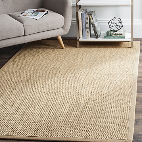 Natural Fiber Area Rug - 9' x 12', Maize Linen