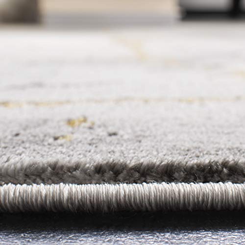 Modern Abstract Non-Shedding Area Rug, 9' x 12