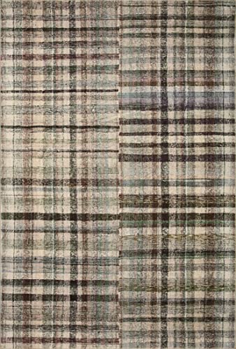 Plaid Area Rug for Living Room & Bedroom