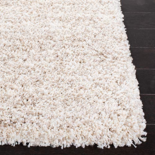 Ivory & Beige Modern Abstract Area Rug 9' x 12