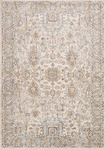 Loloi II Teagan 9'9" x 13'6" Ivory/Sand Rug