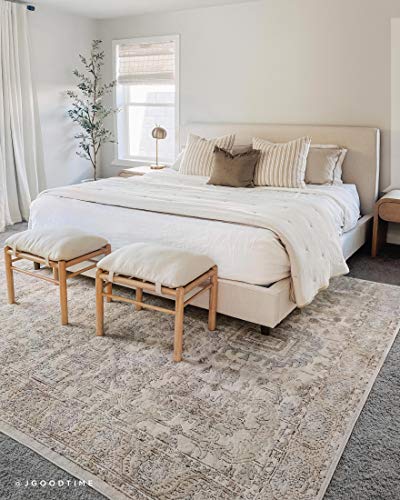 Loloi II Teagan 9'9" x 13'6" Ivory/Sand Rug