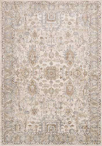 Loloi II Teagan 9'9" x 13'6" Ivory/Sand Rug